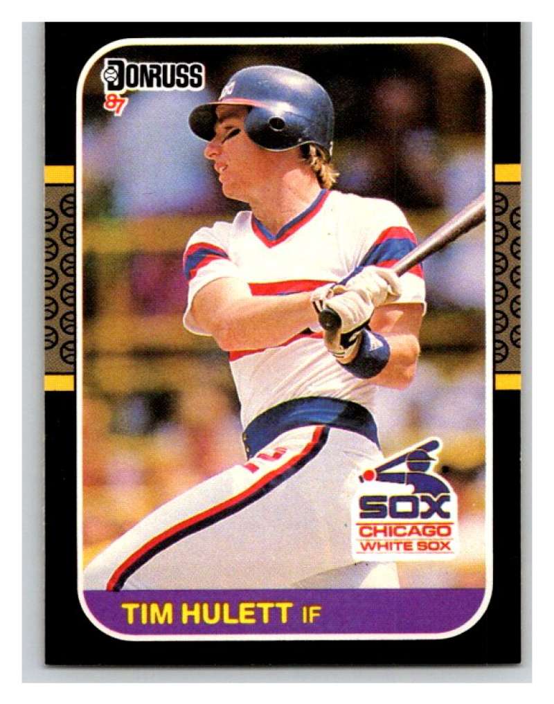1987 Donruss #260 Tim Hulett White Sox MLB Mint Baseball Image 1