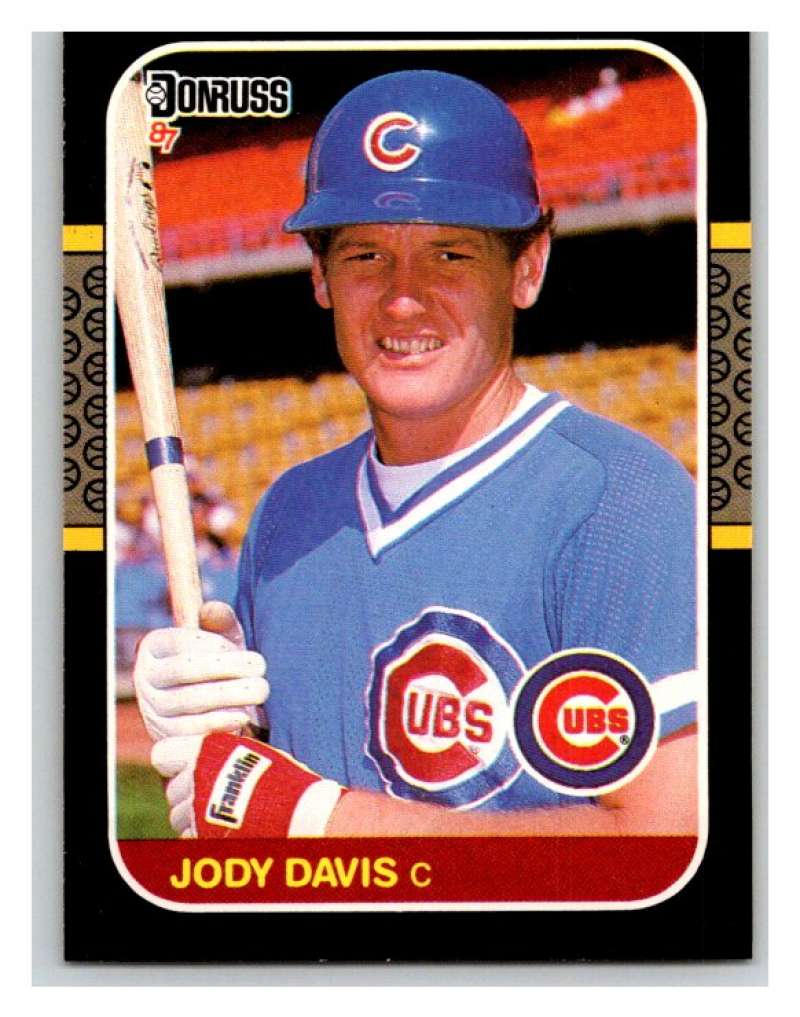 1987 Donruss #269 Jody Davis Cubs MLB Mint Baseball Image 1