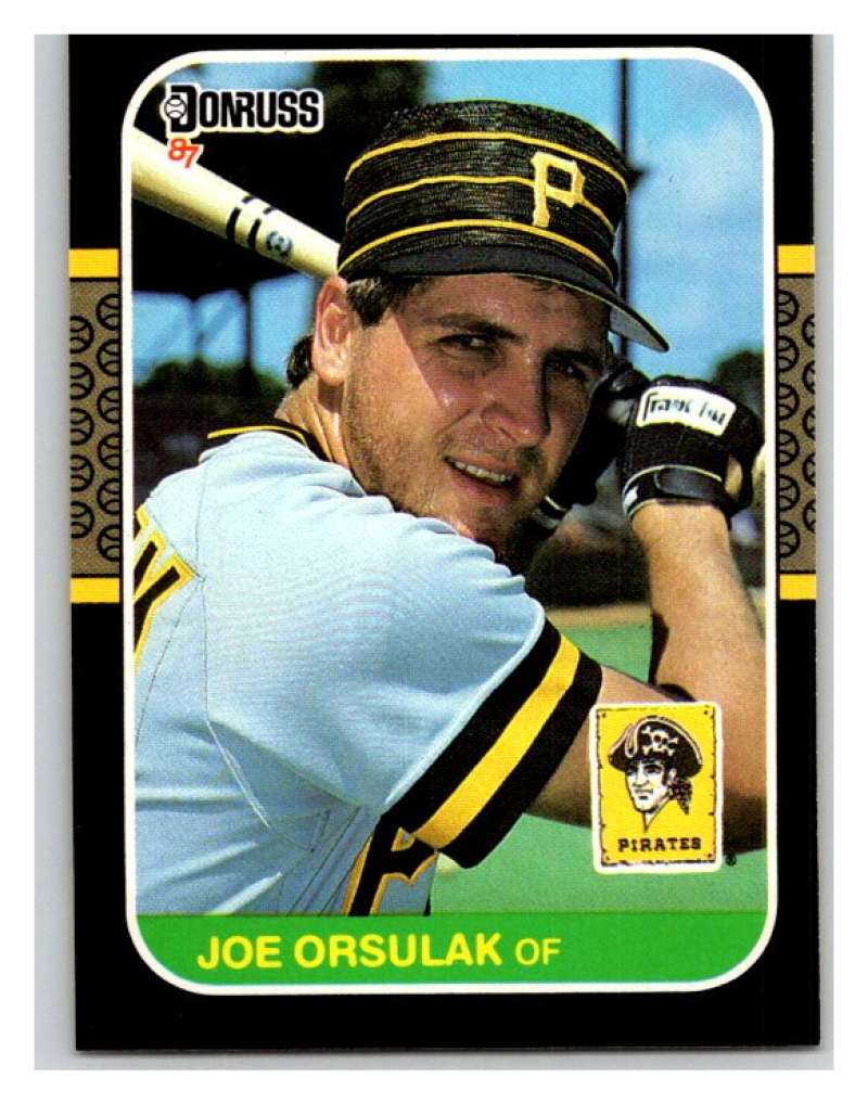 1987 Donruss #291 Joe Orsulak Pirates MLB Mint Baseball Image 1