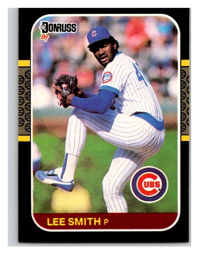 1987 Donruss #292 Lee Smith Cubs MLB Mint Baseball Image 1