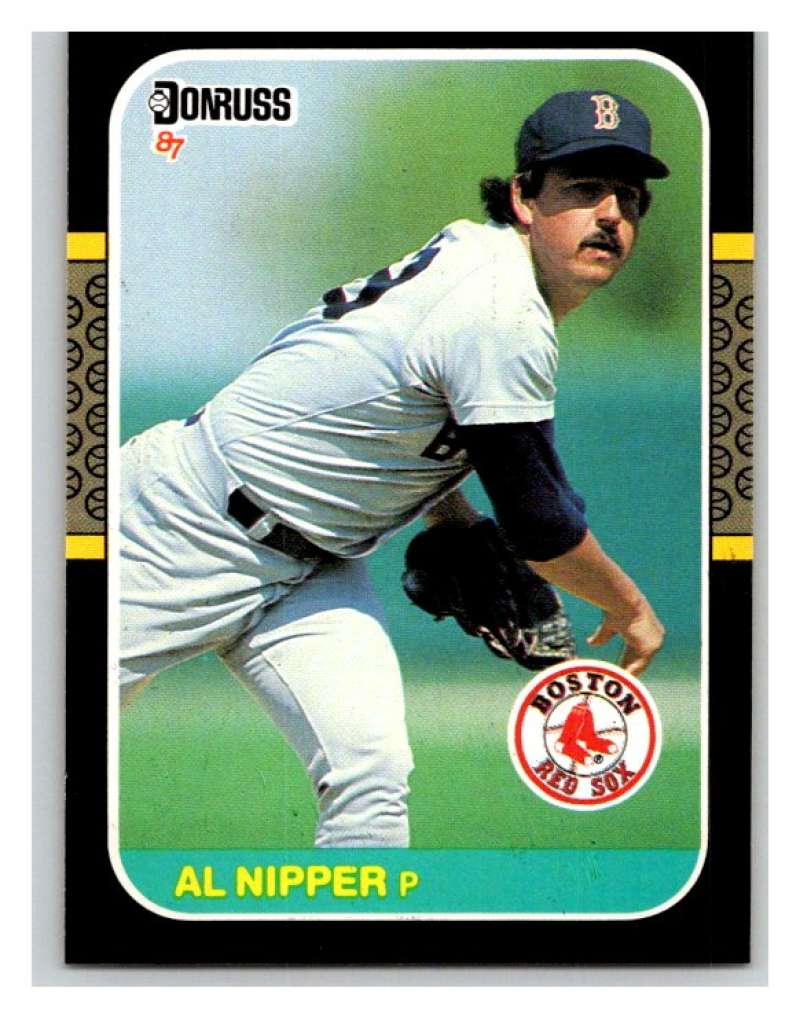 1987 Donruss #297 Al Nipper Red Sox MLB Mint Baseball Image 1