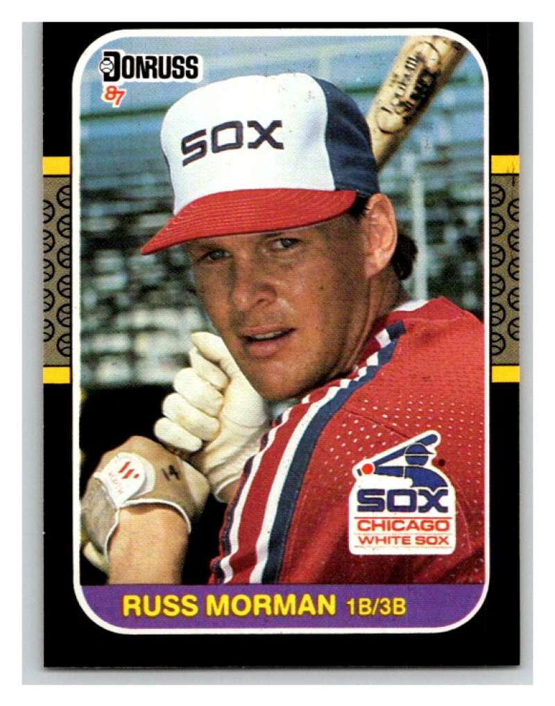 1987 Donruss #306 Russ Morman RC Rookie White Sox MLB Mint Baseball Image 1