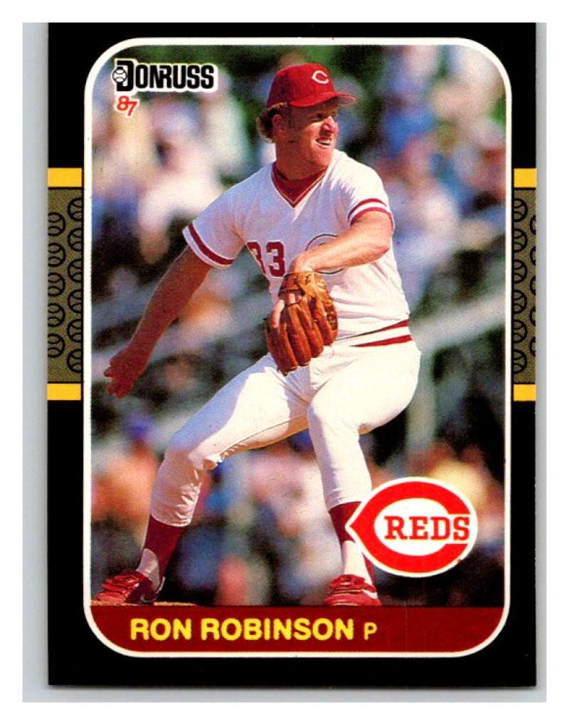 1987 Donruss #310 Ron Robinson Reds MLB Mint Baseball Image 1