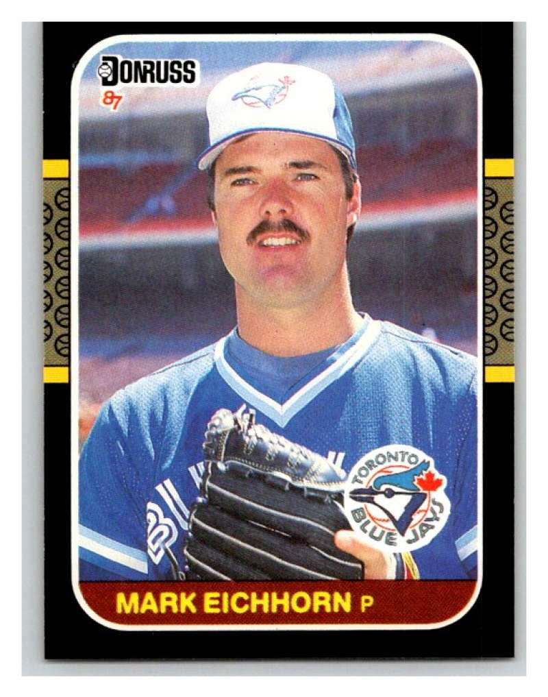 1987 Donruss #321 Mark Eichhorn RC Rookie Blue Jays MLB Mint Baseball