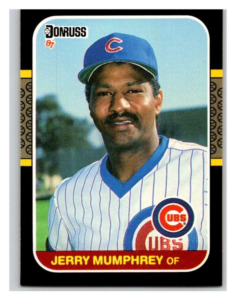 1987 Donruss #324 Jerry Mumphrey Cubs MLB Mint Baseball Image 1