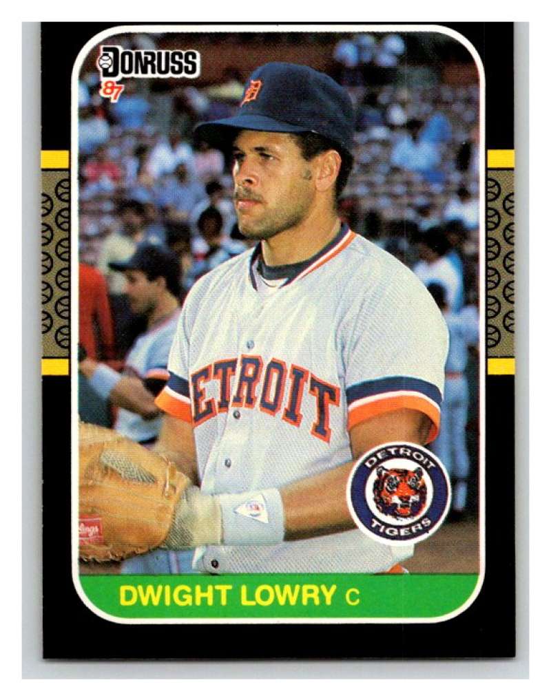 1987 Donruss #338 Dwight Lowry RC Rookie Tigers MLB Mint Baseball Image 1