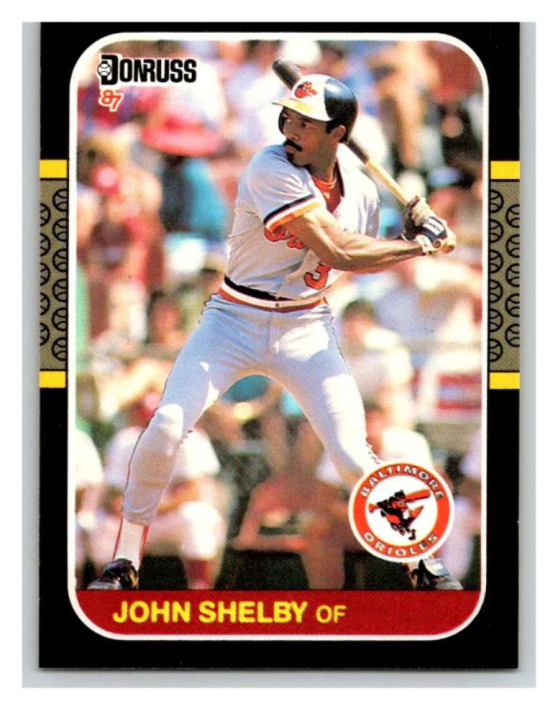1987 Donruss #354 John Shelby Orioles MLB Mint Baseball Image 1