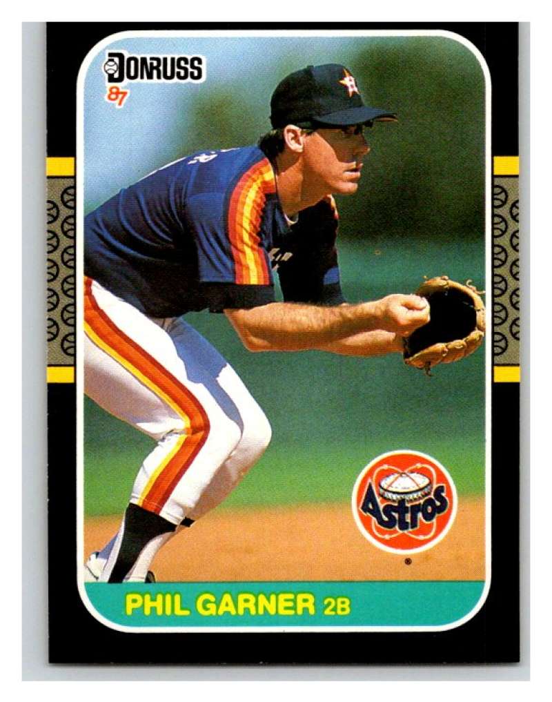 1987 Donruss #358 Phil Garner Astros MLB Mint Baseball Image 1
