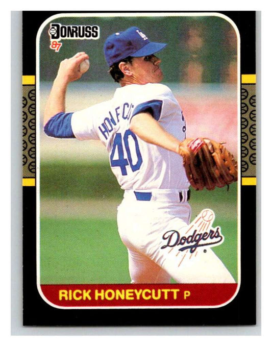 1987 Donruss #402 Rick Honeycutt Dodgers MLB Mint Baseball