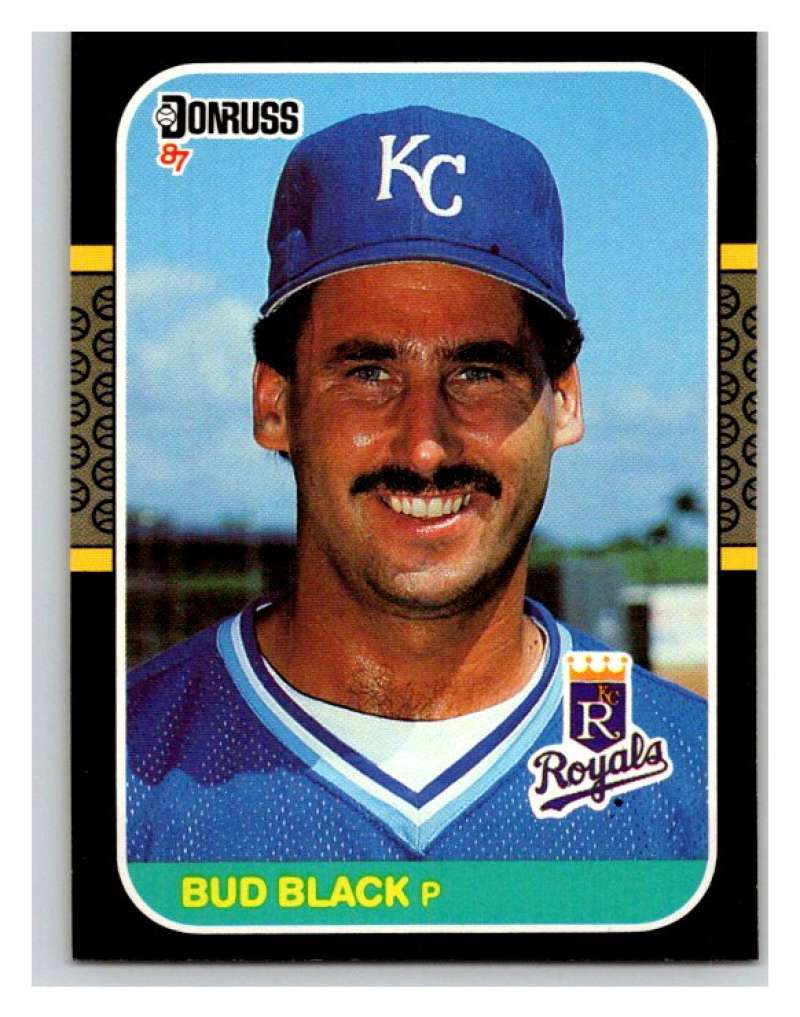 1987 Donruss #404 Bud Black Royals MLB Mint Baseball Image 1
