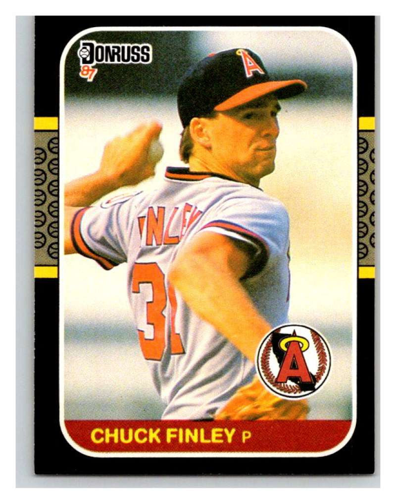 1987 Donruss #407 Chuck Finley RC Rookie Angels MLB Mint Baseball