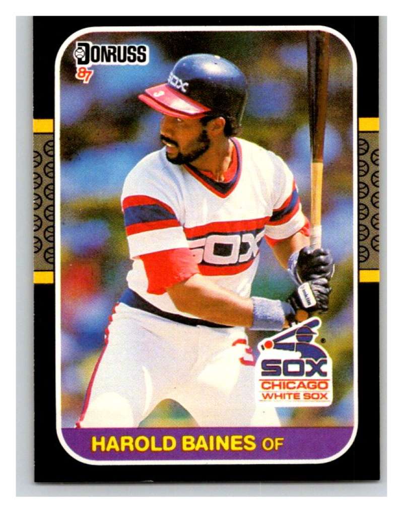 1987 Donruss #429 Harold Baines White Sox MLB Mint Baseball Image 1