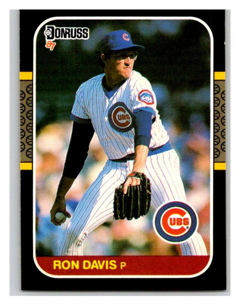 1987 Donruss #438 Ron Davis Cubs MLB Mint Baseball Image 1