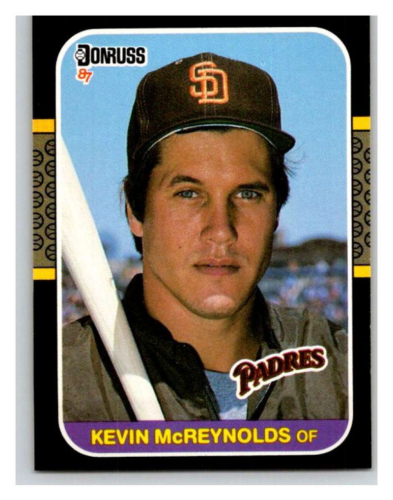 1987 Donruss #451 Kevin McReynolds Padres MLB Mint Baseball Image 1