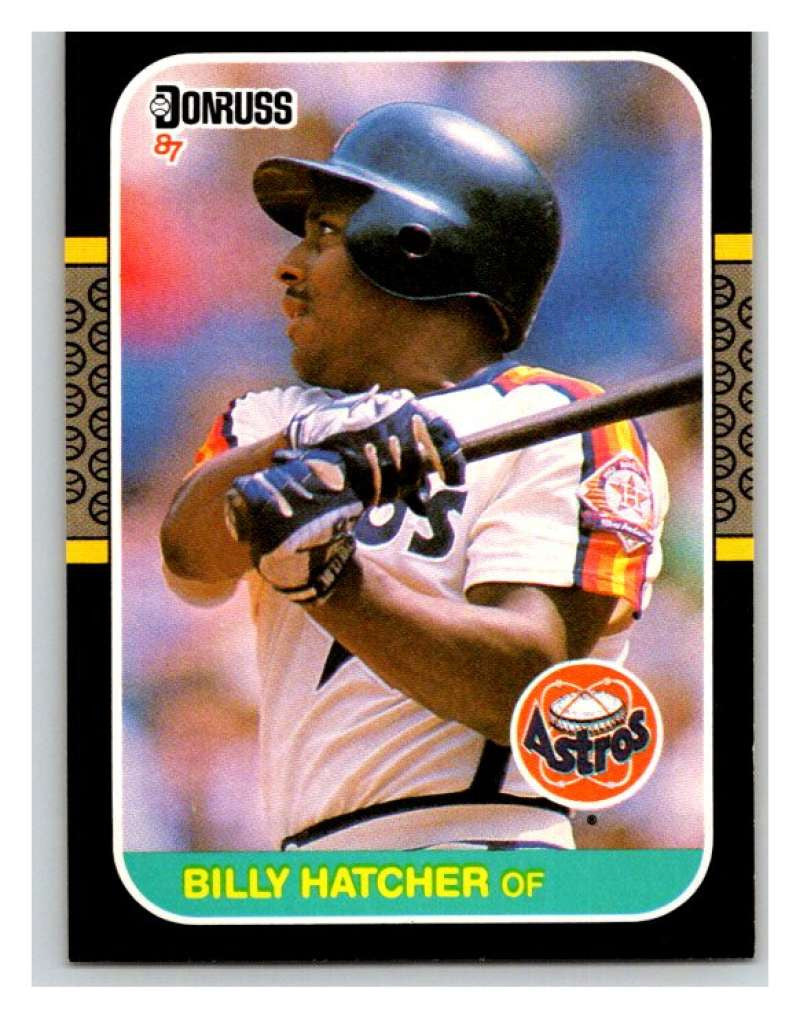 1987 Donruss #481 Billy Hatcher Astros MLB Mint Baseball