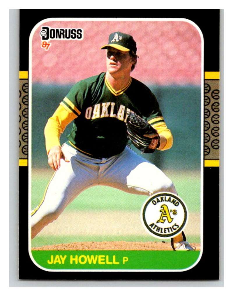 1987 Donruss #503 Jay Howell Athletics MLB Mint Baseball Image 1