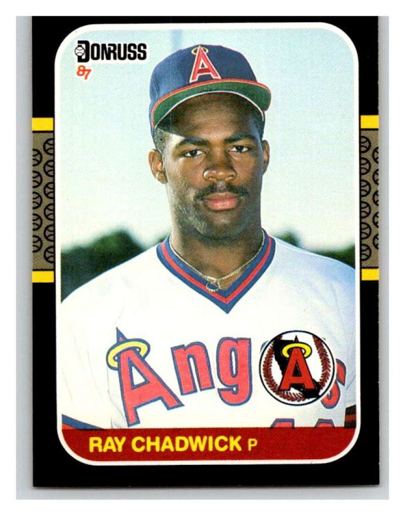 1987 Donruss #505 Ray Chadwick RC Rookie Angels MLB Mint Baseball