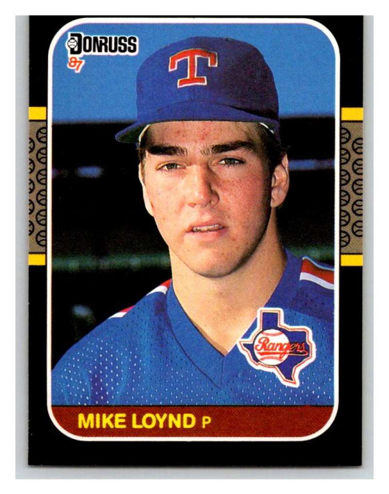 1987 Donruss #506 Mike Loynd RC Rookie Rangers MLB Mint Baseball Image 1
