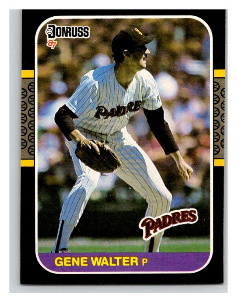 1987 Donruss #511 Gene Walter Padres MLB Mint Baseball Image 1