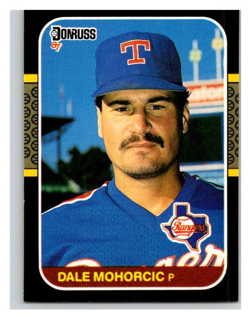 1987 Donruss #531 Dale Mohorcic RC Rookie Rangers MLB Mint Baseball Image 1