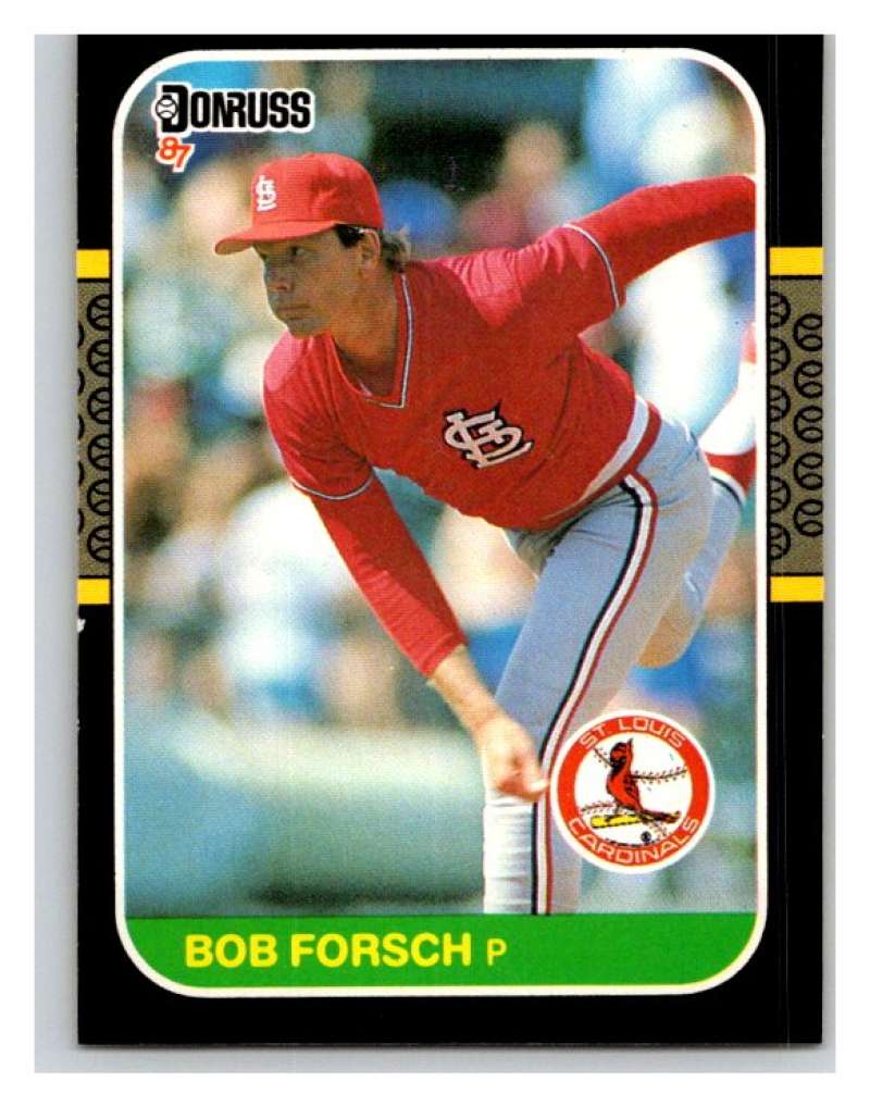 1987 Donruss #540 Bob Forsch Cardinals MLB Mint Baseball Image 1