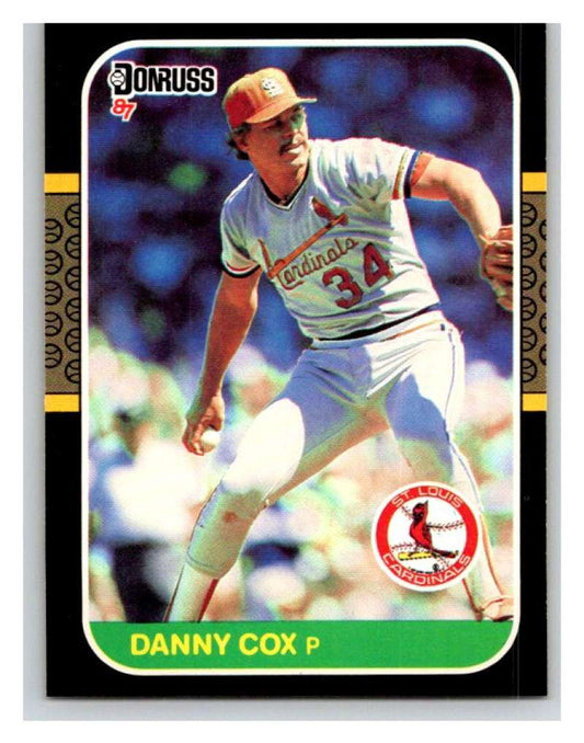 1987 Donruss #553 Danny Cox Cardinals MLB Mint Baseball