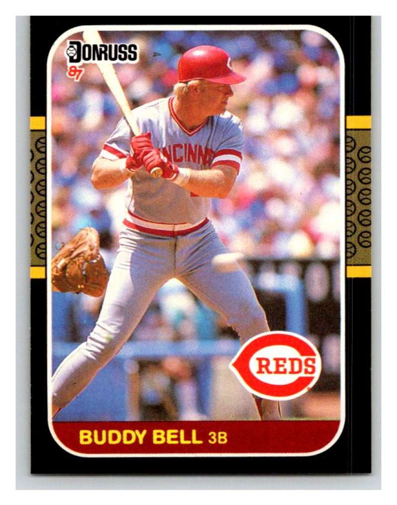 1987 Donruss #556 Buddy Bell Reds MLB Mint Baseball Image 1