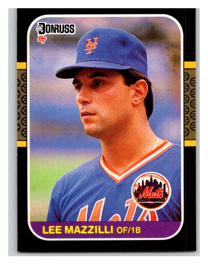 1987 Donruss #562 Lee Mazzilli Mets MLB Mint Baseball Image 1