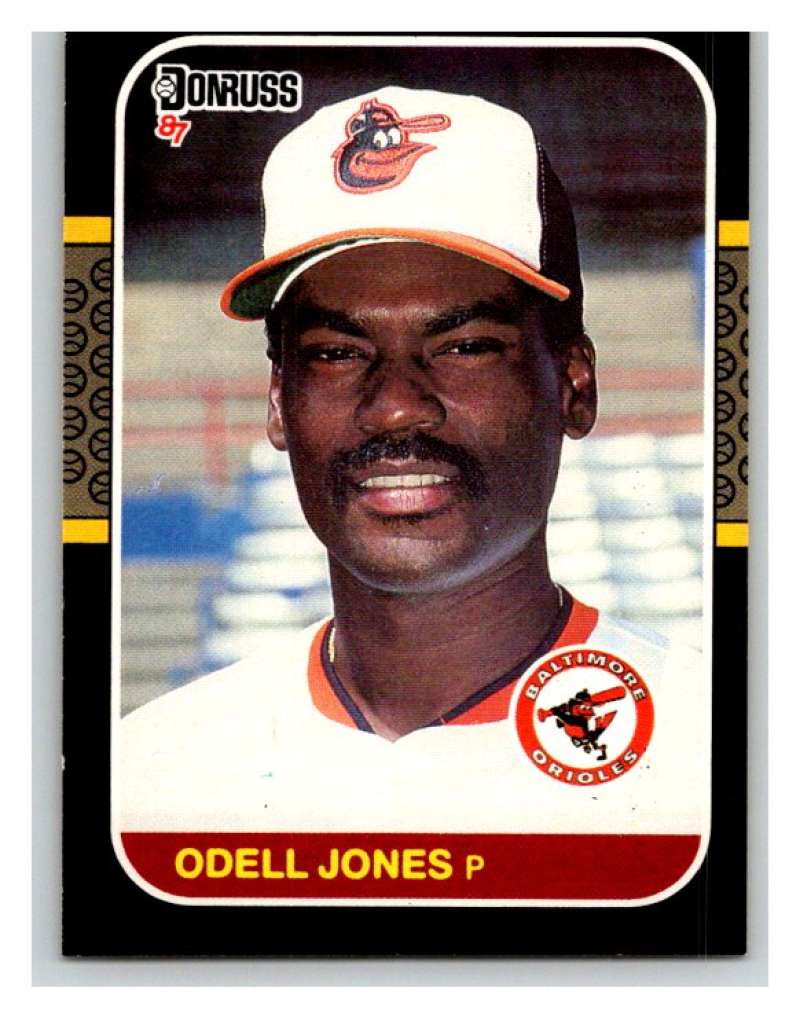 1987 Donruss #582 Odell Jones Orioles MLB Mint Baseball Image 1