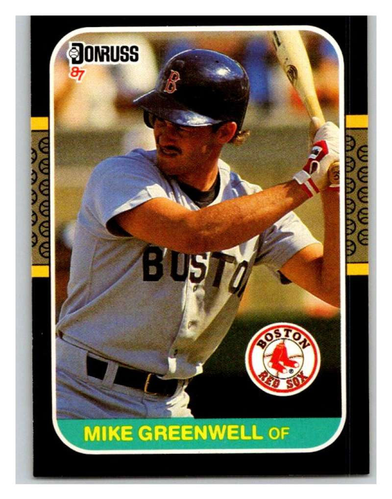 1987 Donruss #585 Mike Greenwell RC Rookie Red Sox MLB Mint Baseball