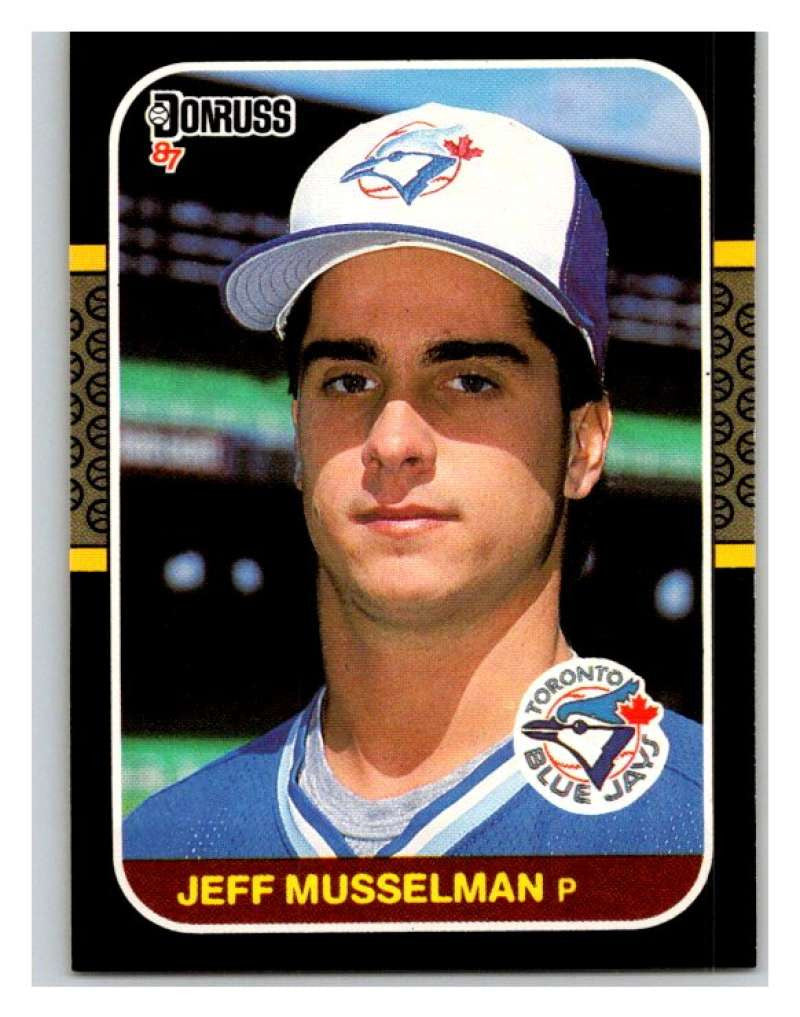 1987 Donruss #591 Jeff Musselman RC Rookie Blue Jays MLB Mint Baseball
