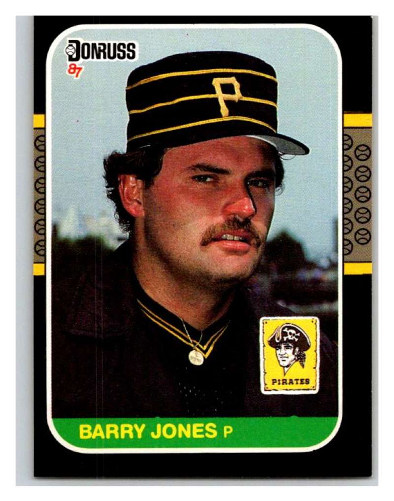 1987 Donruss #602 Barry Jones RC Rookie Pirates MLB Mint Baseball Image 1