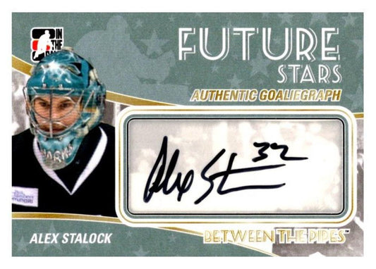 2010-11 In The Game Between the Pipes Autographs #AAS Alex Stalock NM-MT 02962
