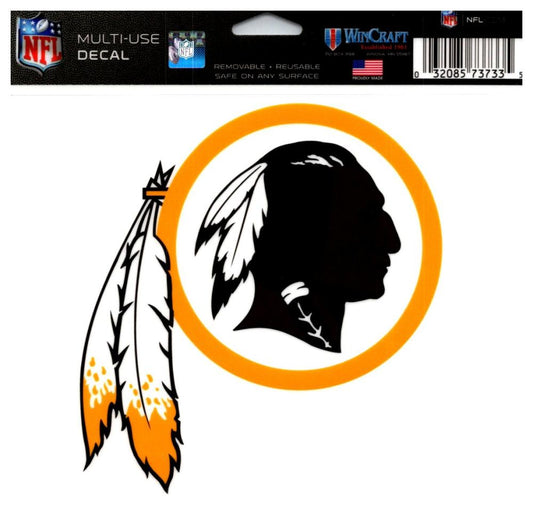 (HCW) Kansas City Chiefs Multi-Use Coloured Decal Sticker 5"x6" NFL Football Image 1