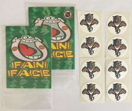 (HCW) 2 Packs of Florida Panthers 1.25" Logo Stickers - 4/Pack = 8 Total Image 1