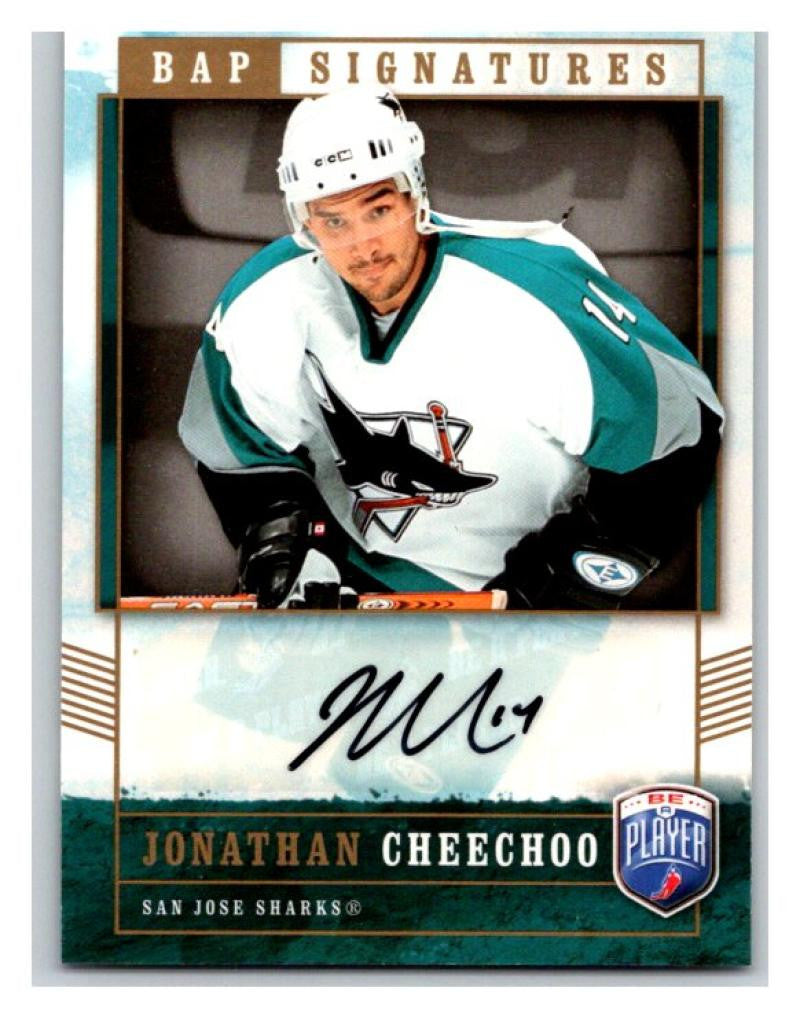 2005-06 Upper Deck Be a Player Signatures #JC Jonathan Cheechoo Auto 02981