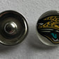 (HCW) Jacksonville Jaguars NFL Snap Ginger Button Jewelry for Jackets, Bracelets Image 1