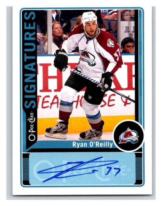 2012-13 Upper Deck O-Pee-Chee Signatures Ryan O'Reilly NM-MT Hockey Auto 02996