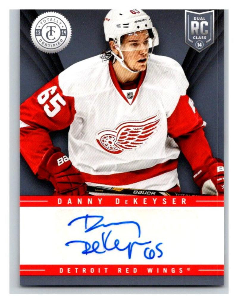 2013-14 Totally Certified Rookie Signatures Danny DeKeyser RC Rookie Auto 03003