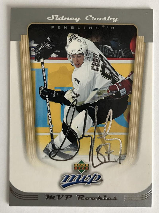 2005-06 Upper Deck MVP #393 Sidney Crosby MINT Hockey NHL RC Rookie Penguins
