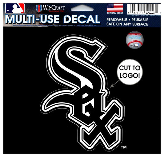 (HCW) Chicago White Sox Multi-Use Decal Sticker MLB 5"x6" Baseball Image 1