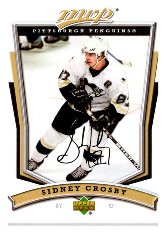 (HCW) 2007-08 Upper Deck MVP #300 Sidney Crosby CL NHL Hockey 03041