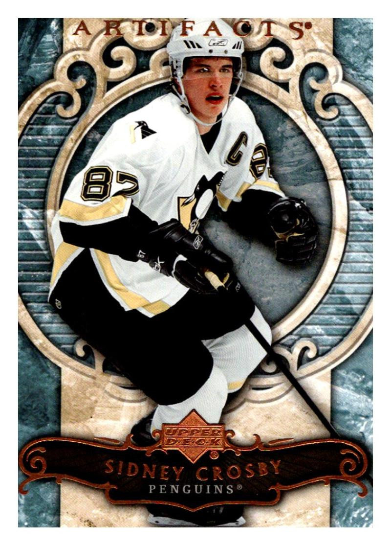 (HCW) 2007-08 Artifacts #15 Sidney Crosby NHL Hockey Penguins 03042