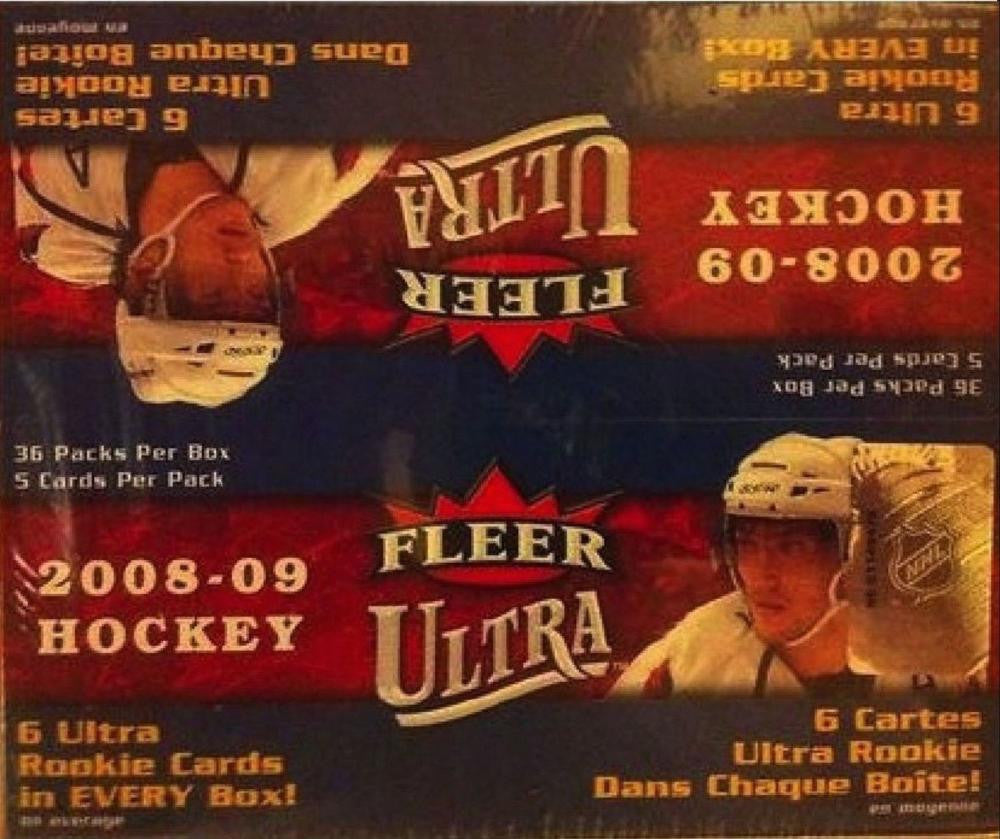 2008-09 Fleer Ultra Retail Box - Stamkos, Giroux, Doughty, Turris +++