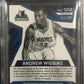 2014-15 Panini Spectra Blue ANDREW WIGGINS Auto Jersey 94/99 Rookie BGS 9