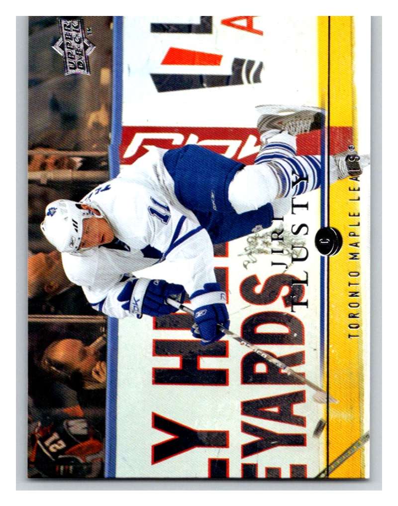 2008-09 Upper Deck #19 Jiri Tlusty Maple Leafs Image 1