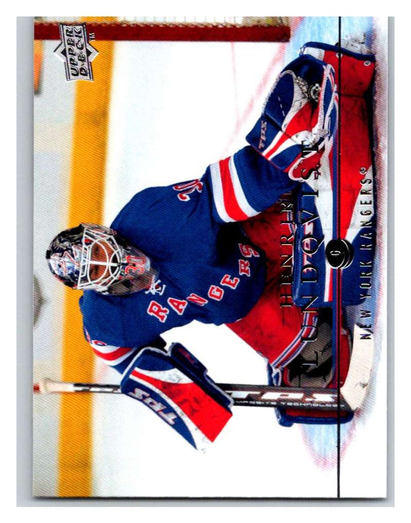 2008-09 Upper Deck #74 Henrik Lundqvist NY Rangers