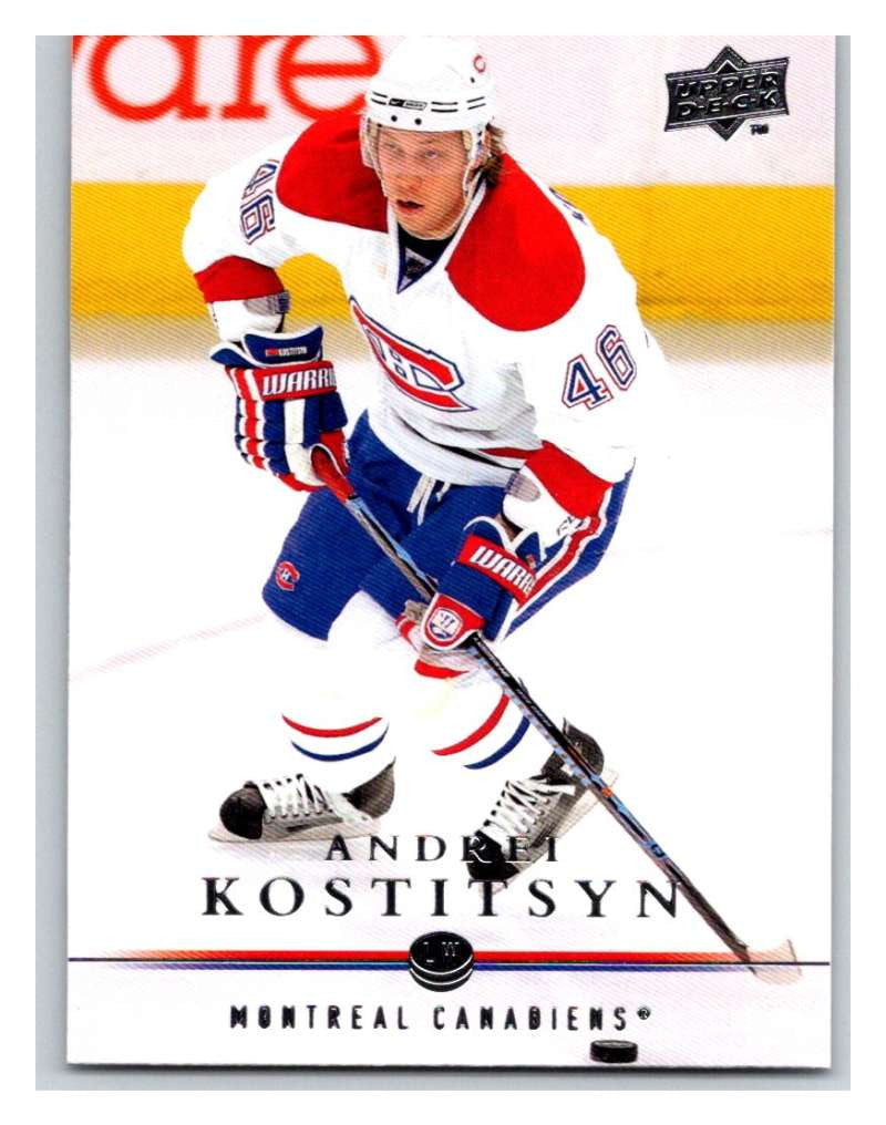 2008-09 Upper Deck #99 Andrei Kostitsyn Canadiens