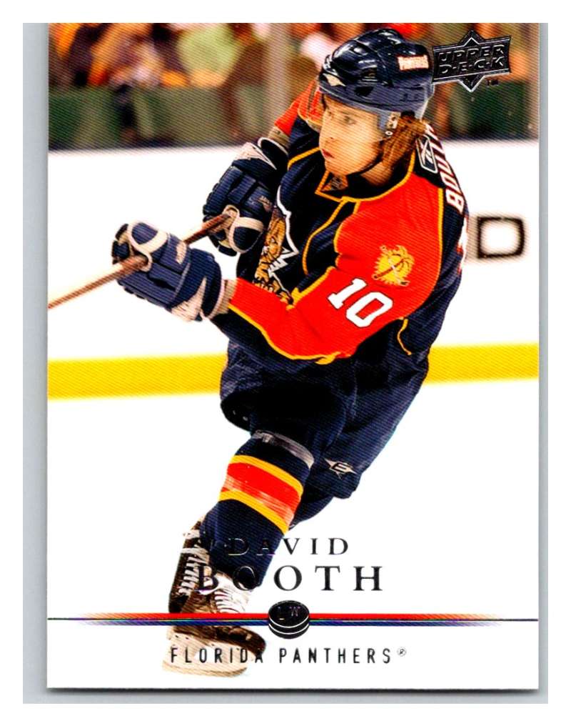 2008-09 Upper Deck #116 David Booth Panthers Image 1