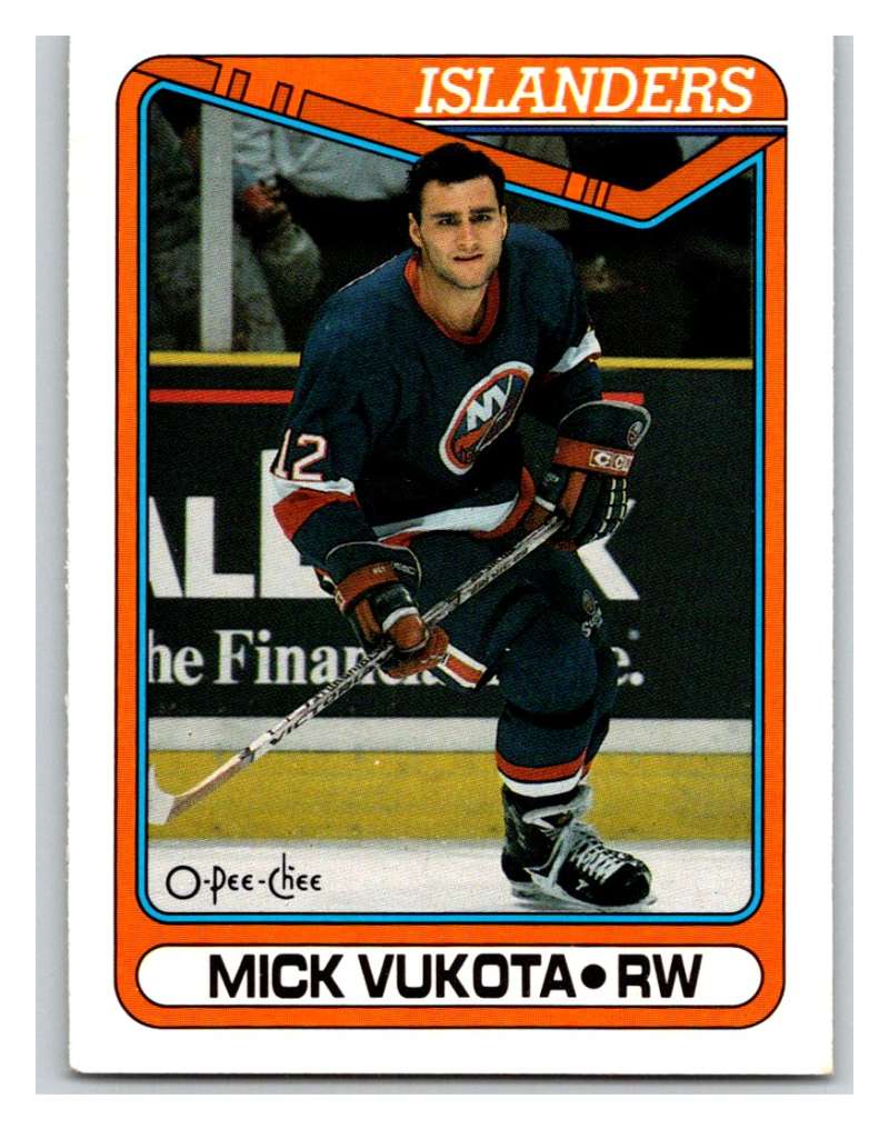 1990-91 O-Pee-Chee #10 Mick Vukota Mint  Image 1
